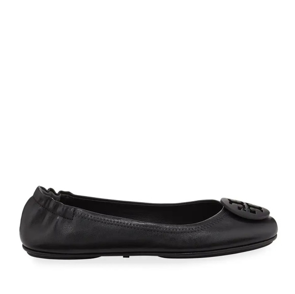 Tory Burch Minnie Travel Leather Ballet Flats Sold - Picture 2 of 3